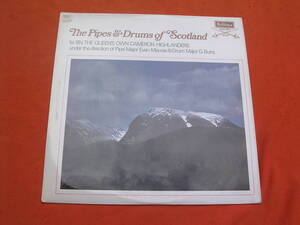 LP・UK☆スコットランドのパイプとドラム/the pipes & drums of scotland