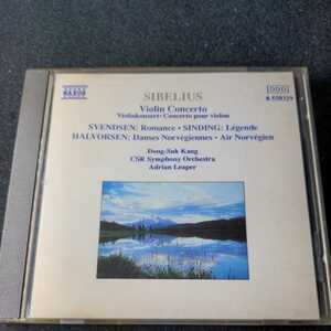 15-64【輸入】Sibelius: Violin Concerto Kang,Czech-Slovak Rso 他