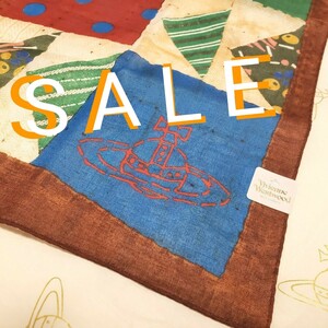 SALE★キルトORBハンカチ★旧作ワゴンセール品■ヴィヴィアンウエストウッドVivienne Westwood■値下げ交渉不可