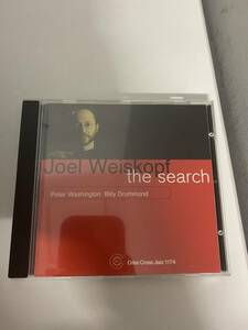 新入荷中古JAZZ CD♪ナイスTRIO作品♪The Search/Joel Weiskopf, Peter Washington, Billy Drummond♪