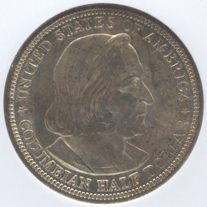 1892年 アメリカ 50c 銀貨 NGC MS63 コロンブス アメリカ大陸到着 400周年記念硬貨