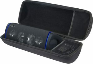 ソニー Sony SRS-XB43 Bluetooth ポータブルスピーカー 専用保護収納ケース-Aenllosi (ブラック)