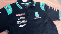 【PETRONAS YAMAHA SRT】MotoGP 公式 ポロシャツ【2XL】（検：20 クアルタラロ 46 ロッシ 04 ドヴィツィオーゾ　ペトロナス・ヤマハ）_画像6