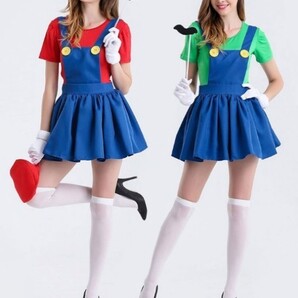 スーパーマリオコスプレ 可愛いスカートタイプMサイズ