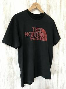 231☆【フロントロゴTシャツ】THE NORTH FACE ノースフェイス 黒 L