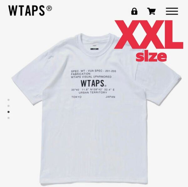 WTAPS 2020FW FABRICATION SS TEE WHITE XXLサイズ ダブルタップス ファブリケーション Tシャツ ホワイト XX-LARGE SPEC