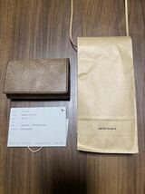 【新品】Hender Scheme エンダースキーマ 22SS clasp coin case choco li-rc-clc_画像3