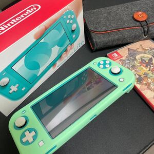 Nintendo Switch Lite ターコイズ 天穂のサクナヒメ セット