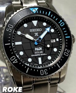 新品 正規品 最新モデル セイコー SEIKO プロスペックス PADIコラボ ソーラー腕時計 スキューバーダイバー 200m防水 メンズ男性 腕時計