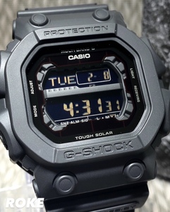 新品 G-SHOCK タフソーラー カシオ Gショック CASIO 正規品 電波ソーラー 腕時計 IPブラック フルブラック マッドブラック ビックフェイス