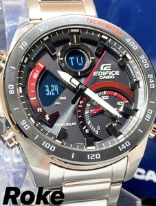 新品 カシオ エディフィス CASIO EDIFICE 腕時計 ECB-900DB-1A モバイルリンク　タフソーラー 腕時計 メンズ ビジネス アナデジ