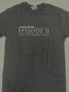 【激レア】STAR WARS ILM VFX CREW T-SHIRT EPISODE2 ATTACK OF THE CLONES