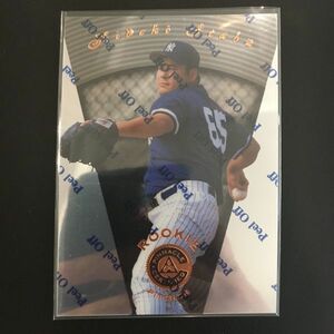 1997 Pinnacle Certified 伊良部秀輝　RC　ルーキーカード【プロテクター未はがし】メジャーリーグ　ヤンキース　MLB New York Yankees