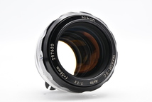 Nikon 非AI NIKKOR-S・C Auto 55mm F1.2 Fマウント 標準単焦点 大口径 MF一眼レフ用 交換レンズ ニコン ■01725_画像3