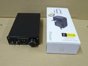 NFJ FX-AUDIO DAC-X6J(ヘッドホンアンプ) ＋ ifi audio iPower 12V 1.8A (ACアダプター)