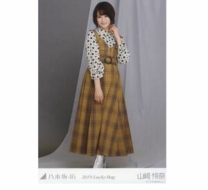 【20】乃木坂46 公式グッズ 生写真 1枚　山崎怜奈　ヒキ　2019 福袋 LuckyBag