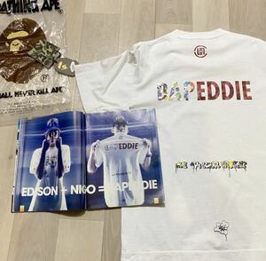 非売品 Nigo a bathing ape bape x Edison chen clot迷彩 camo tee 新品未使用品　付属品完備　サイズM 日本製