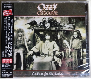 ☆ オジー・オズボーン Ozzy Osbourne ノー・レスト・フォー・ザ・ウィケッド NO REST FOR THE WICKED リマスター 日本盤 SICP-8065 新品