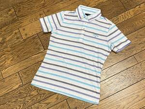 A1914 Callaway Callaway* Golf одежда рубашка-поло с коротким рукавом женский L белый . окантовка 