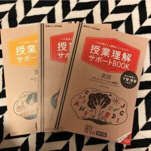 進研ゼミ 高校講座 英語 国語 授業理解サポートbook 3冊セット