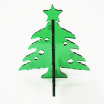 （穴有り） 緑 クリスマス ミニオブジェ アクリル 3mm インテリア アクリルスタンド ツリー_画像4