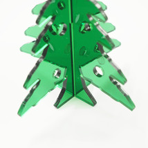 （穴有り） 緑 クリスマス ミニオブジェ アクリル 3mm インテリア アクリルスタンド ツリー_画像6