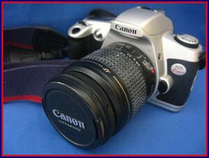 フィルムカメラ☆Canon EOS Kiss(35mmフォーカルプレーンシャッター式一眼レフカメラ)ジャンク扱い☆おまけレンズ付き　