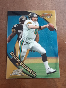 NFL 1997 BOWMAN'S BEST Mark Brunell JacksonVille Jaguars 1枚