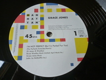 Grace Jones / I'm Not Perfect (But I'm Perfect For You) ライナー付属 DISCO 名盤 12 長尺バージョン Nile Rodgers プロデュース　試聴_画像4