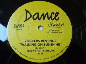 Rockers Revenge / Walkin' On Sunshine 最高名曲 DISCO 12 Shep Pettibone Remix The Prelude Megamix 収録　試聴