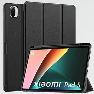 新品 好評 Pad Xiaomi G-CD 耐衝撃 Black 5 ケ-ス ATiC Mi Pad 5/5 Pro 11インチ 2021 専用保護カバ- スタンドケ-ス PUレザ-外装