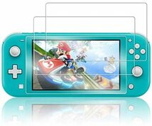 送料無料★ニンテンドースイッチライト フィルム Nintendo Switch Lite 強化ガラスフィルム 保護フィルム 保護シート カバー 9H 国内配送_画像1