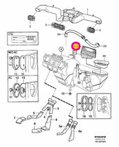 VOLVO ボルボ 850エステート 8B5252W用 エアコンフィルター_画像2