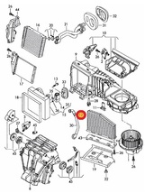 【高性能】VW ジェッタ 1KCAV用 MANN フレシャスプラス エアコンフィルター(左ハンドル車用) Volkswagen フォルクスワーゲン_画像2