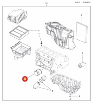 Chevrolet シボレー カマロ CF43A用 オイルフィルター_画像2