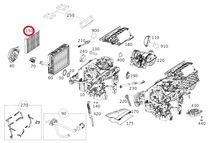 【高性能】ベンツ Sクラスクーペ(W217) S63AMG 217378用 MANN フレシャスプラス エアコンフィルター Mercedes-Benz メルセデス・ベンツ_画像2