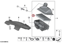 BMW MINI ミニクラブマン(F54) LN20用 エアフィルター_画像2