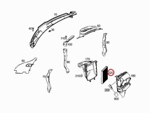 ベンツ Eクラスステーションワゴン(T213) E63AMG 213289用 エアコンフィルター(外気用) Mercedes-Benz メルセデス・ベンツ_画像2