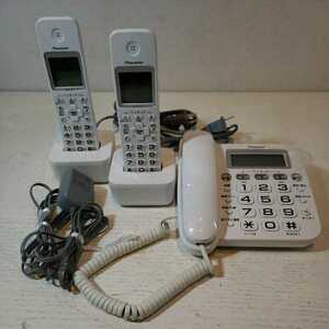 Pioneer パイオニア デジタルコードレス留守番電話機 TF-SZ16W 子機2台 動作品