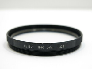 【 中古品 】LEICA E60 UVa 13381 フィルター ライカ 60mm [管SP513]