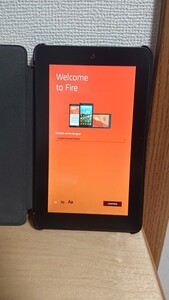 Fireタブレット Amazon アマゾン 第5世代 Fire7 Kindle カバー付き