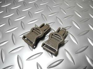 ☆Ops-Core Goggle Swivel Clips (19mm) Replica（Grey)☆ヘルメット ゴーグルスイベル