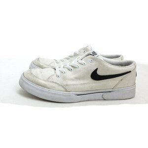 y■【28.5cm】ナイキ/NIKE GTS '16 TXTグレート テニスシューズ/スニーカー■白MENS/39【中古】