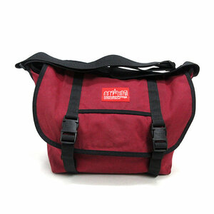 a■マンハッタンポーテージ/Manhattanportage メッセンジャー/ショルダーバッグBAG 赤/兼用/93【中古】