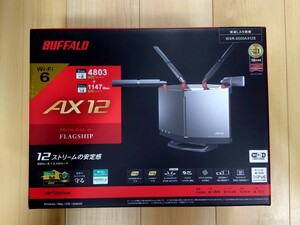 BUFFALO バッファロー WXR-6000AX12S 無線LANルーター