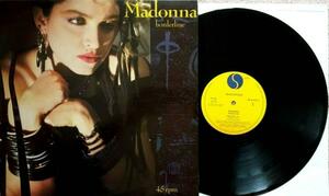 MADONNA　マドンナ　Borderline / Lucky Star　ポルトガル盤 オリジナル 12” シングルレコード