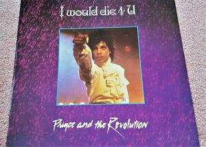 Prince And The Revolution　プリンス　I Would Die 4 U　1984年 UK盤 オリジナル12”シングルレコード 