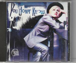 Cyndi Lauper　シンディ・ローパー　You Don't Know　メキシコ盤 貴重盤 CDシングル　：　Epic PRCD 96912