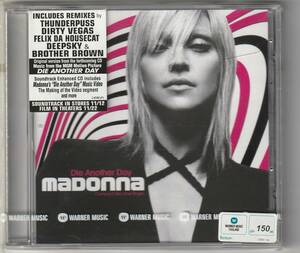 MADONNA　マドンナ　Die Another Day REMIXES　タイ盤 CD マキシシングル　：　6 バージョン収録　：　JAMES BOND 007