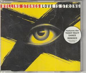 The Rolling Stones　ローリング・ストーンズ　 Love Is Strong (Teddy Riley Dance Remixes) 　UK盤 マキシ・CDシングル